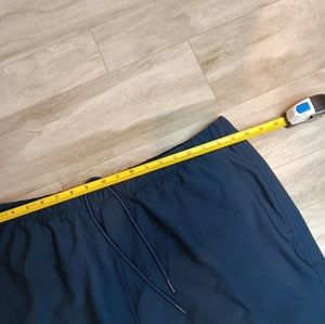 GREG NORMAN Size XL Navy Blue with Shark Logo Men's Pull-On Shorts